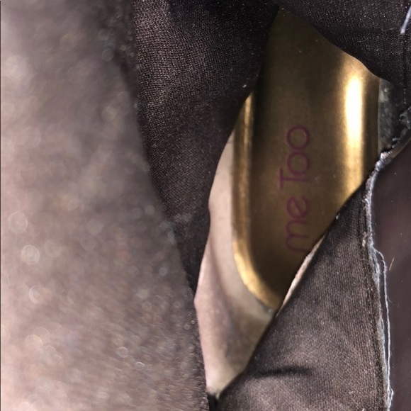 MeToo Brown Suede Leather knee-Hi Boots Sz 6 - Picture 8 of 9